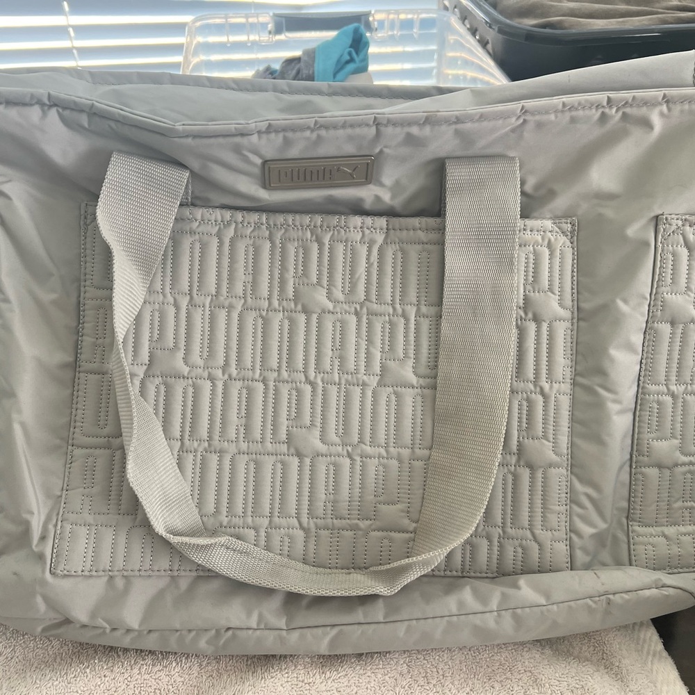 Puma Gray Tote Bag